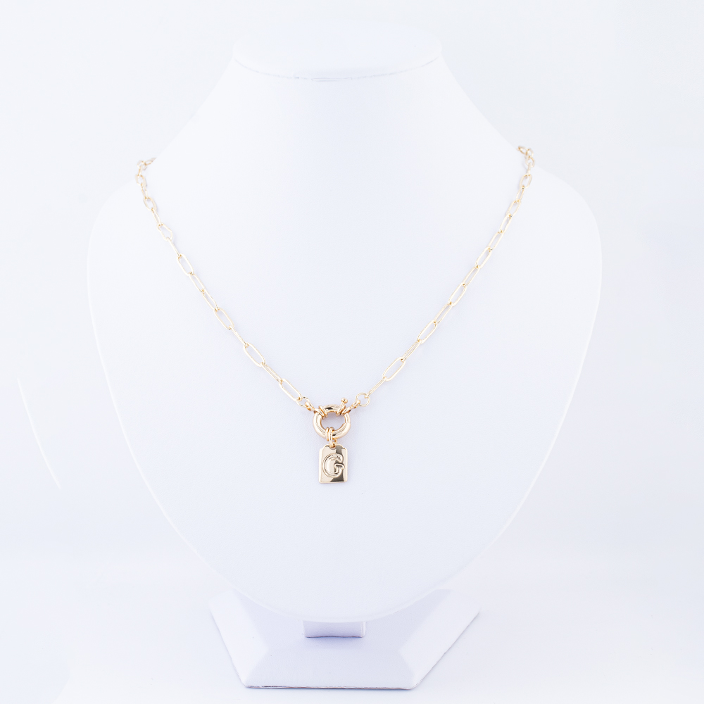 COLLAR CHAPA GOLDEN CASTING