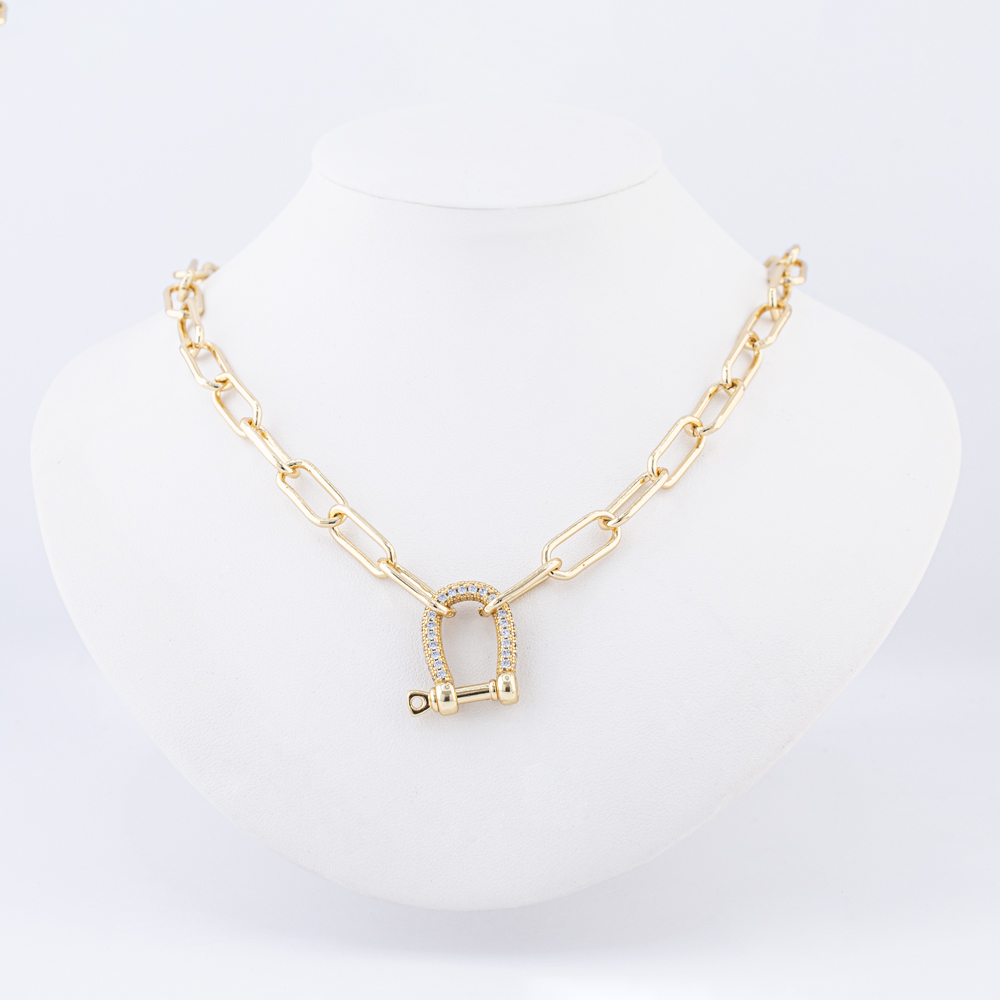 COLLAR CHAPA CRYSTIME