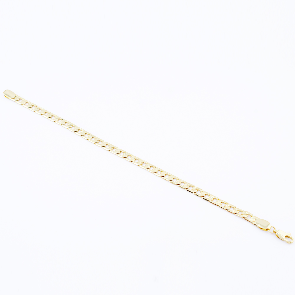 PULSERA CHAPA GOLDEN CASTING