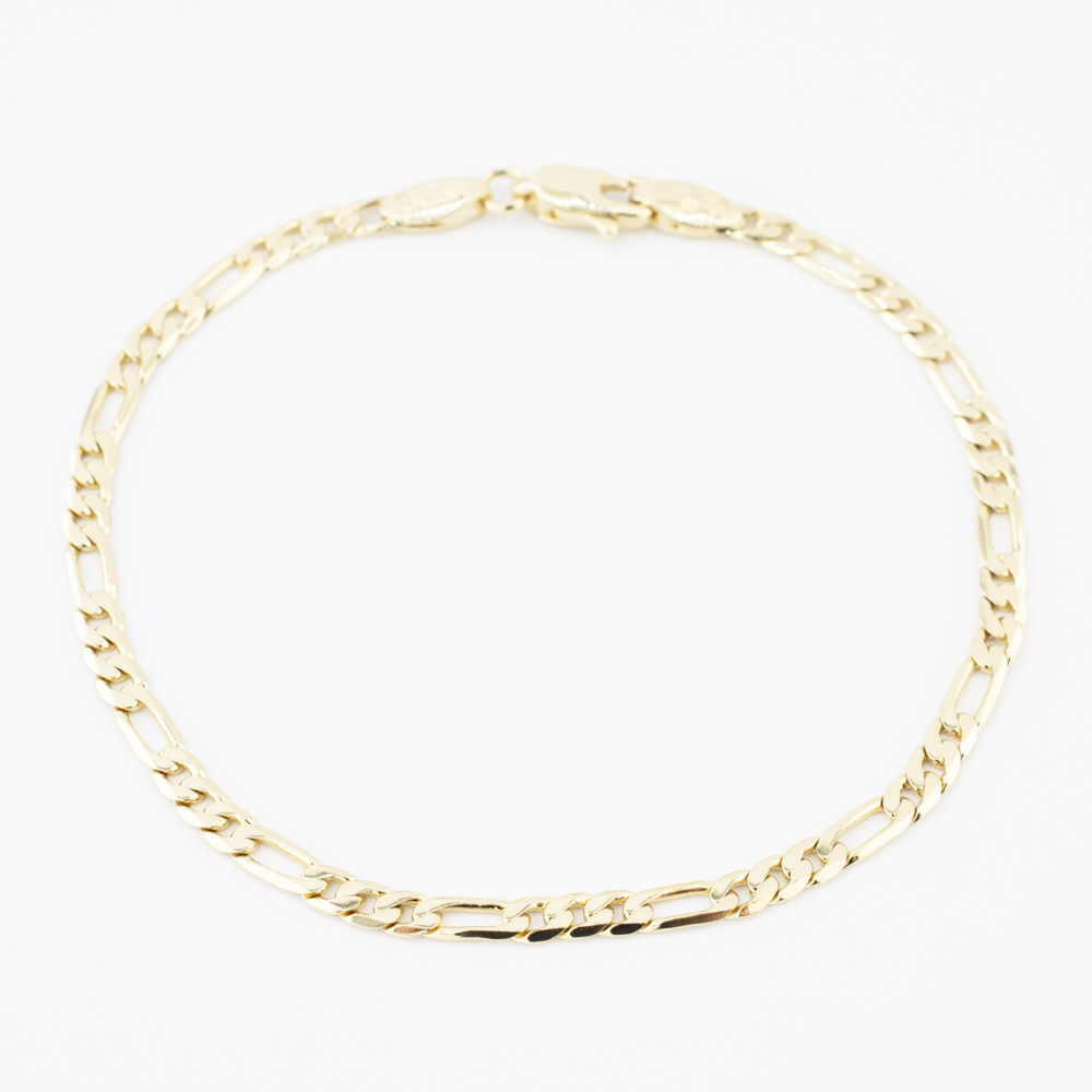 PULSERA CHAPA GOLDEN CASTING