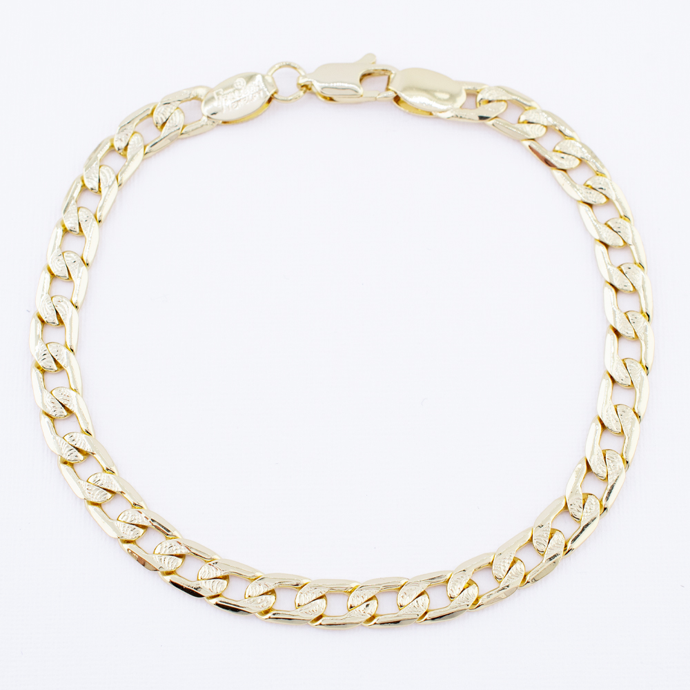 PULSERA CHAPA GOLDEN CASTING