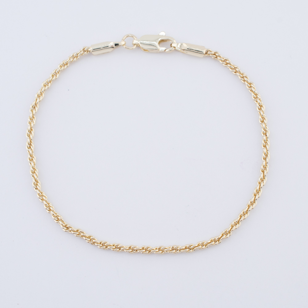 PULSERA CHAPA GOLDEN CASTING