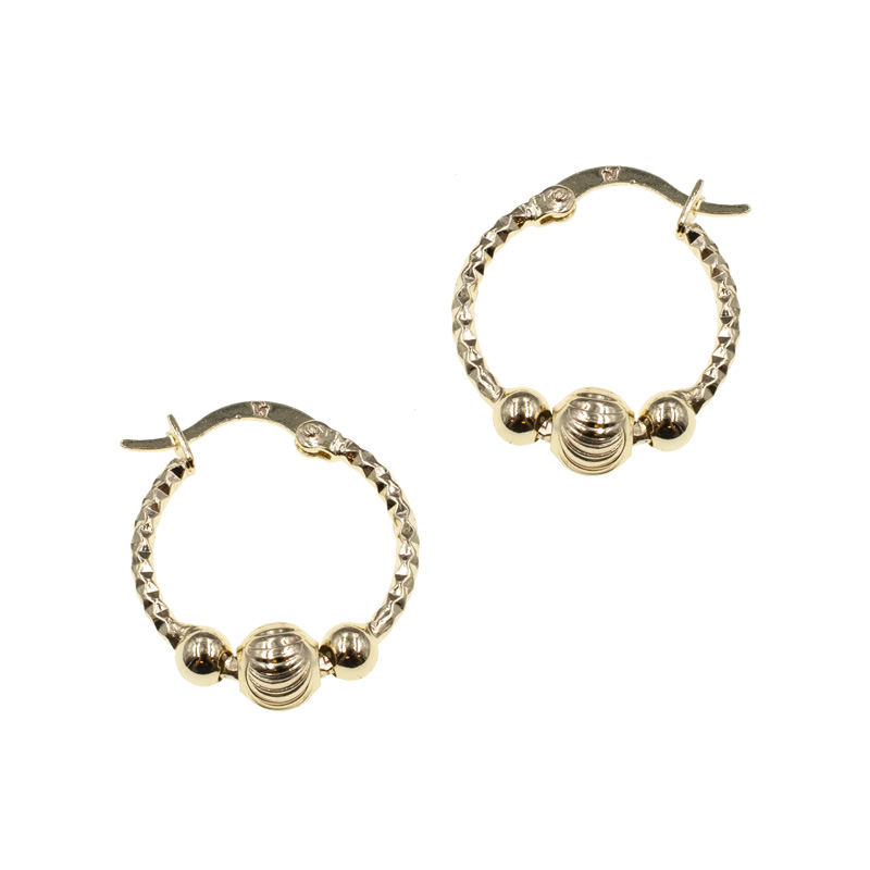 ARRACADA CHAPA GOLDEN CASTING