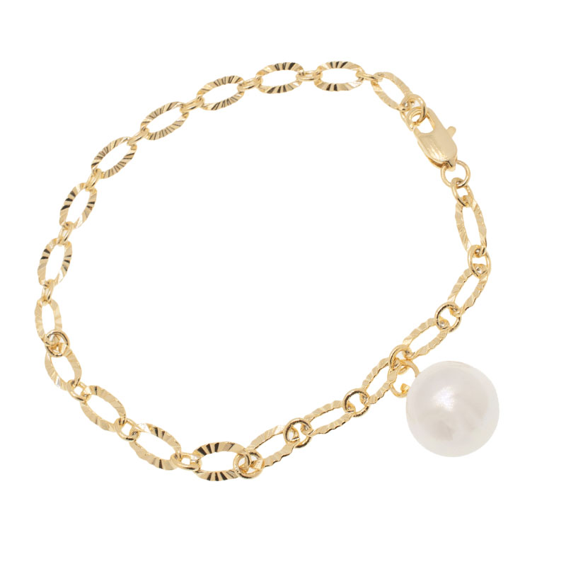PULSERA CHAPA PEARLTIME