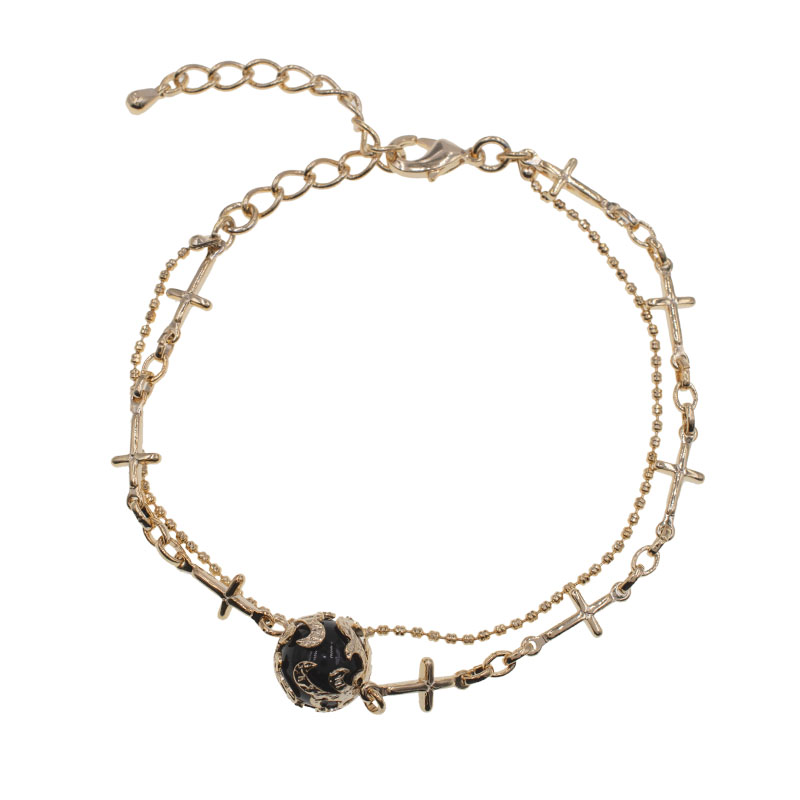 PULSERA CHAPA GOLDEN CASTING