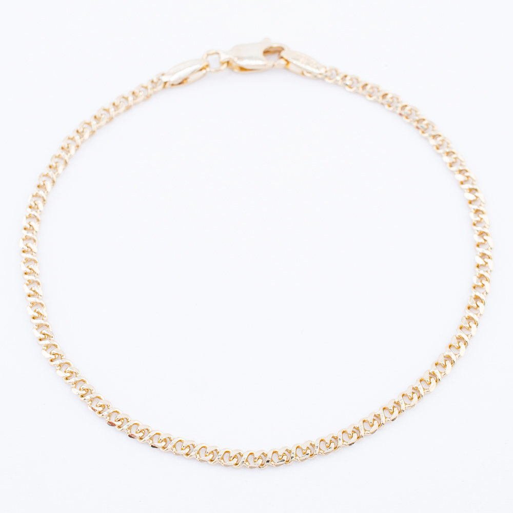 PULSERA CHAPA GOLDEN CASTING