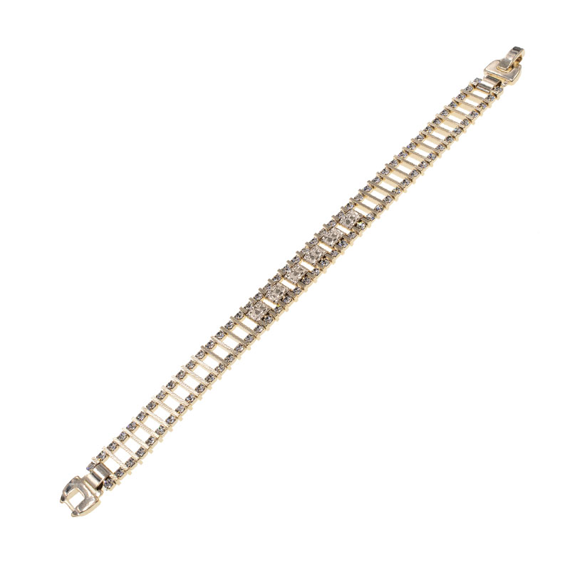 PULSERA CHAPA CRYSTIME