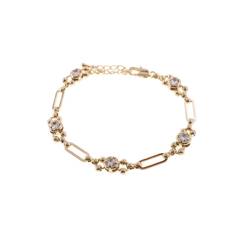 PULSERA CHAPA CRYSTIME