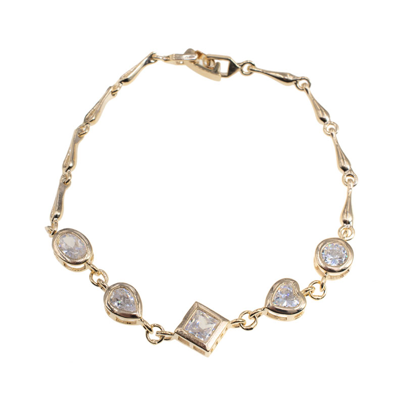 PULSERA CHAPA CRYSTIME