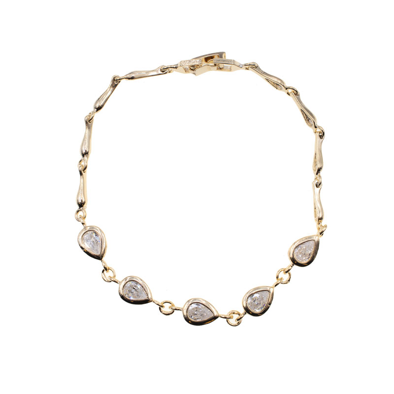 PULSERA CHAPA CRYSTIME