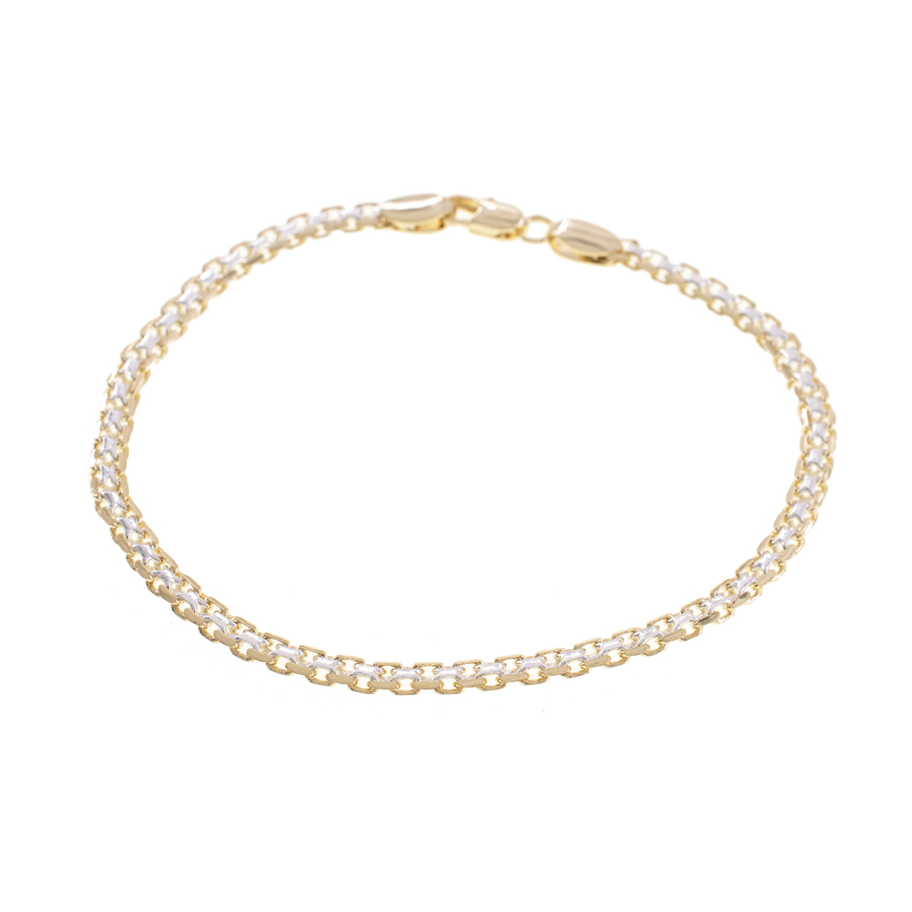 PULSERA BITONO GOLDEN CASTING