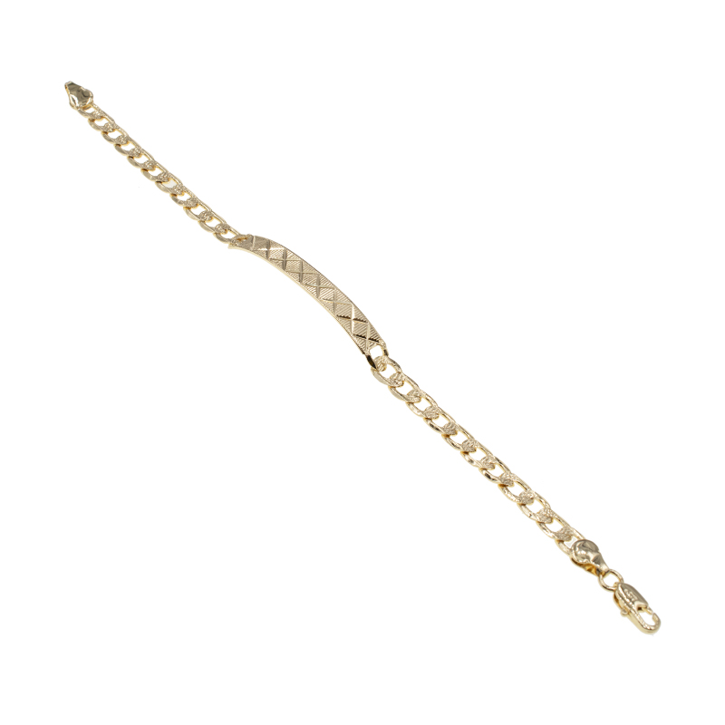 PULSERA CHAPA GOLDEN CHAIN