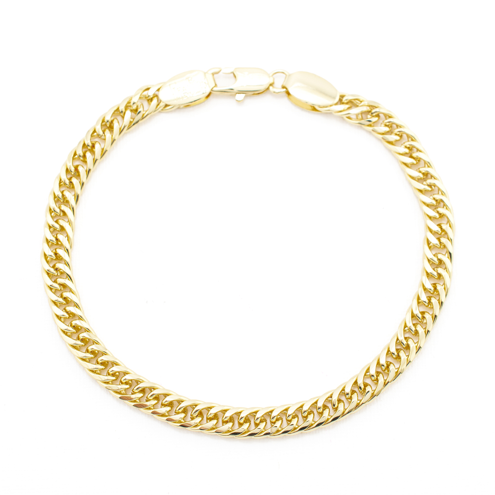 PULSERA CHAPA GOLDEN CASTING