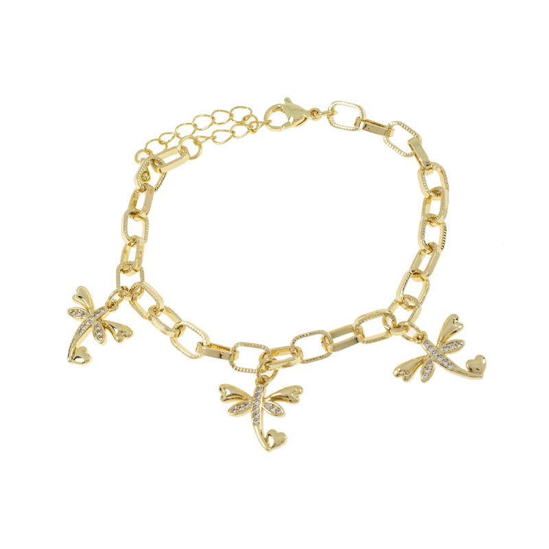 PULSERA CHAPA CRYSTIME