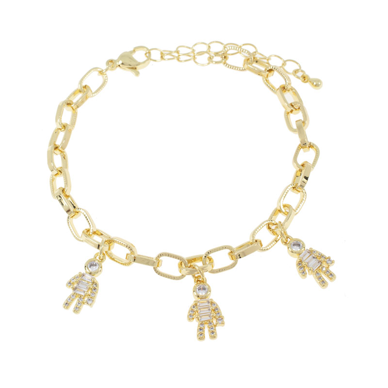 PULSERA CHAPA CRYSTIME
