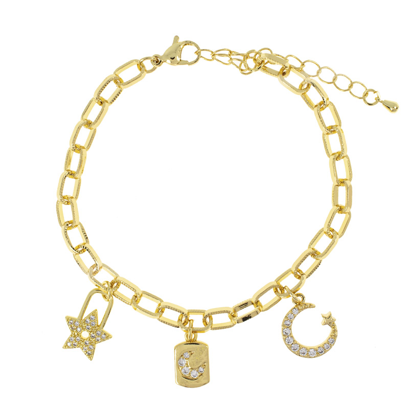 PULSERA CHAPA CRYSTIME