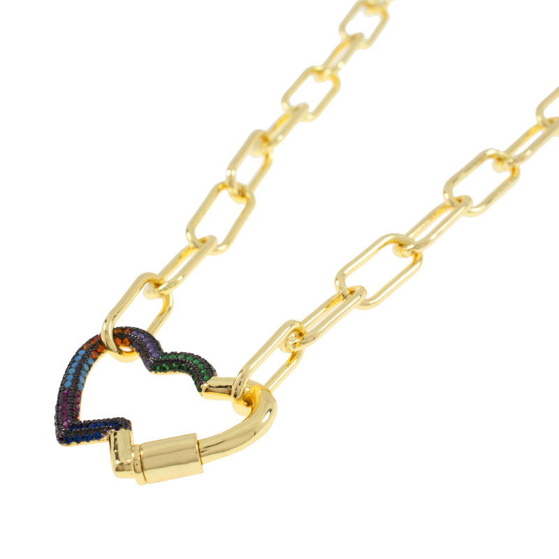 COLLAR CHAPA GOLDEN RAINBOW