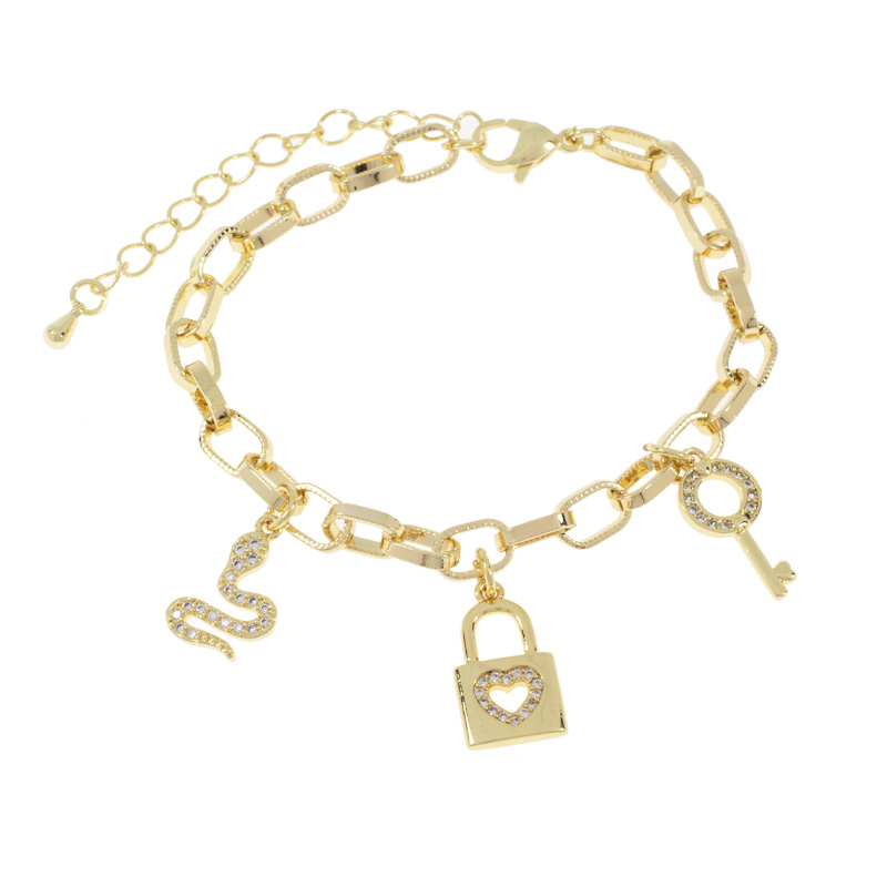 PULSERA CHAPA CRYSTIME