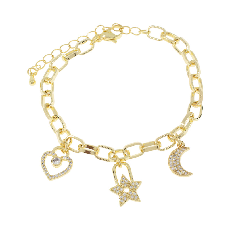 PULSERA CHAPA CRYSTIME