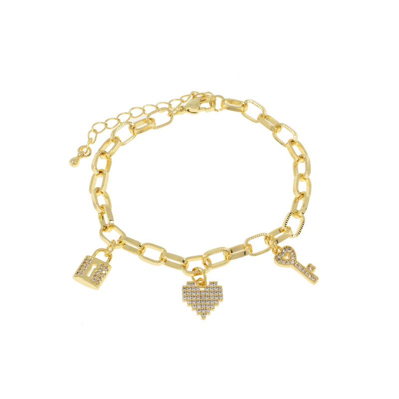 PULSERA CHAPA CRYSTIME