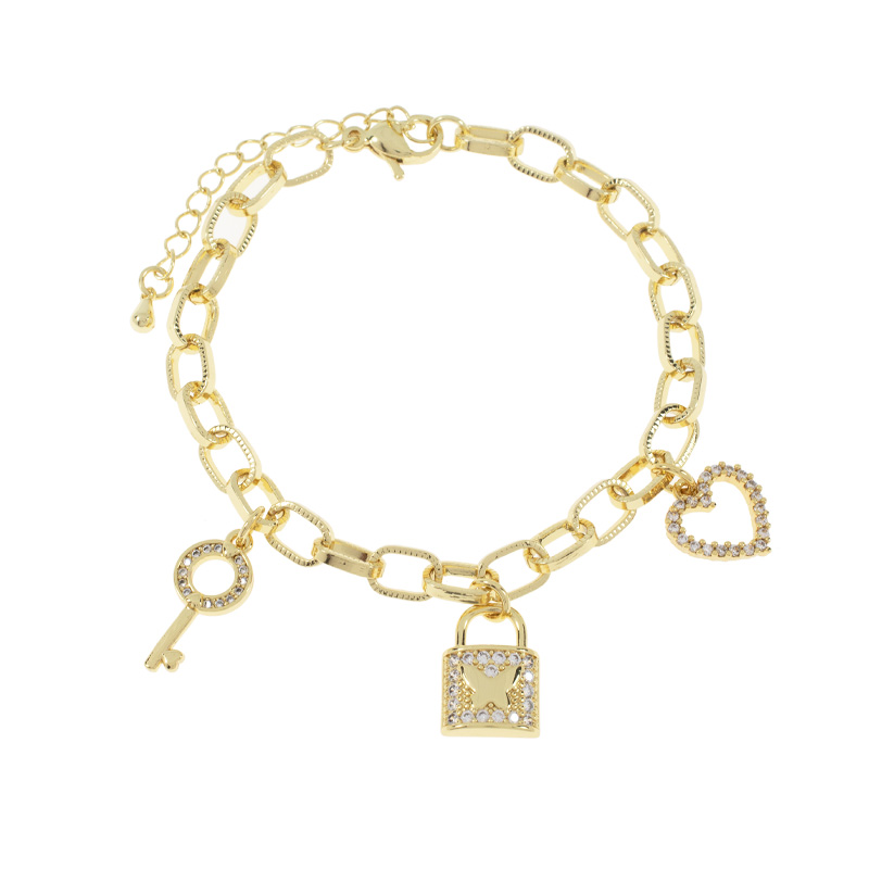 PULSERA CHAPA CRYSTIME
