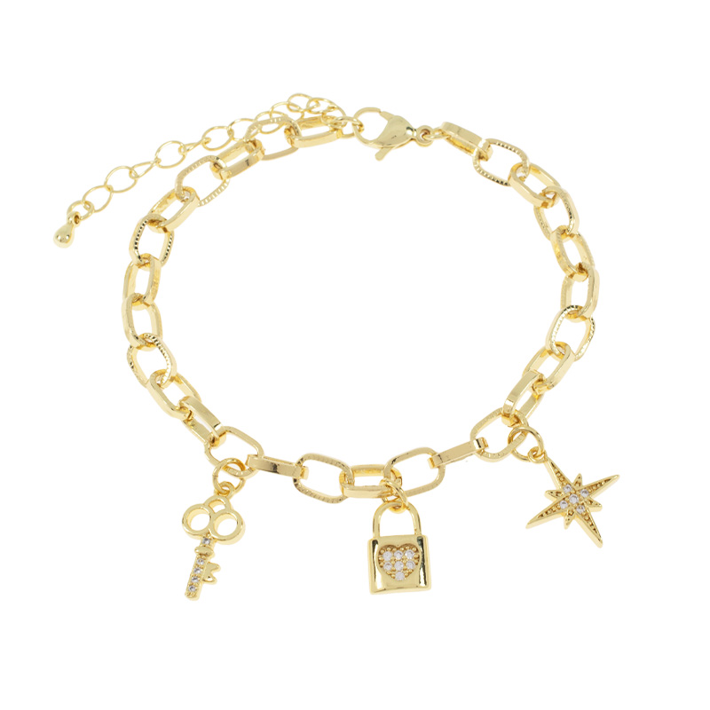 PULSERA CHAPA CRYSTIME