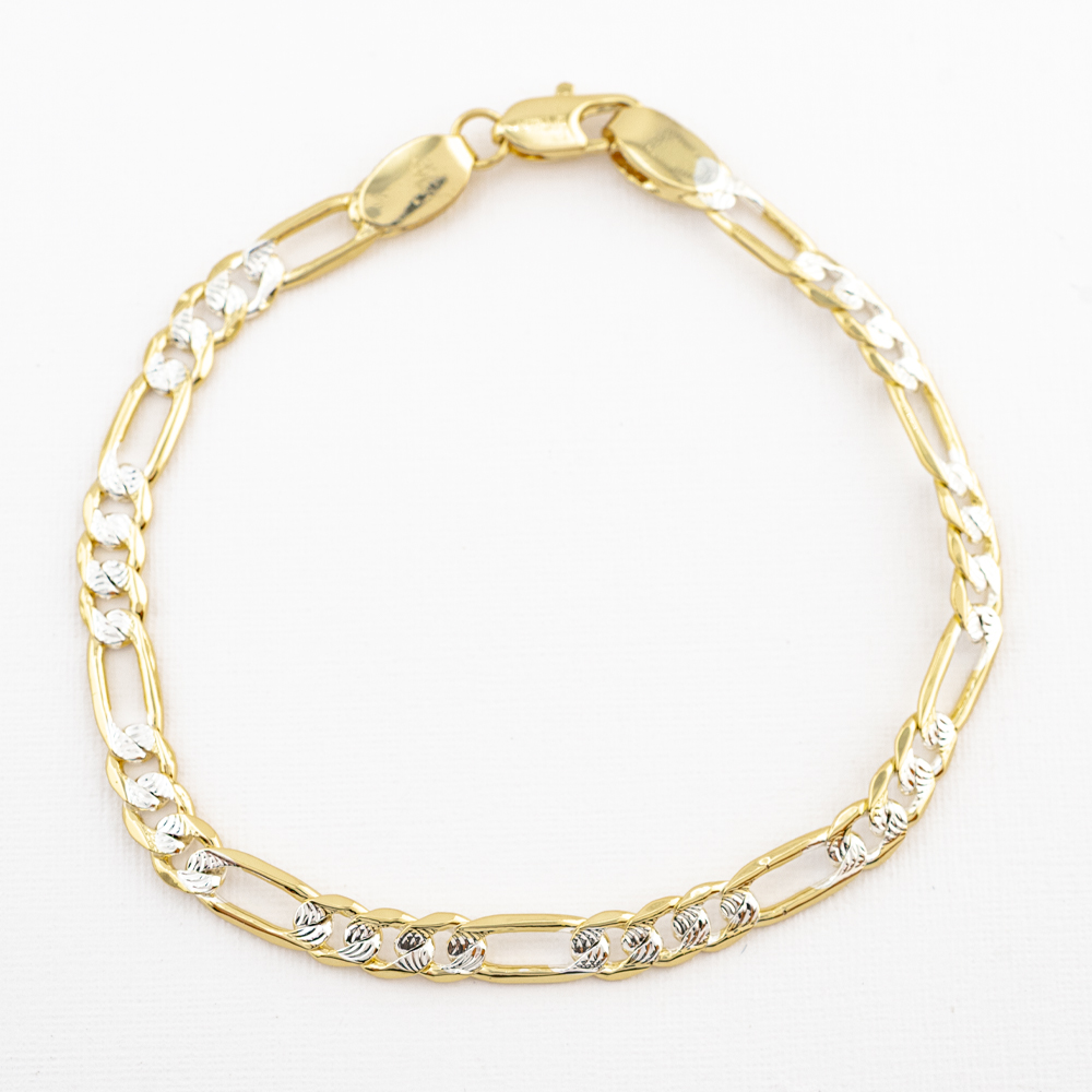 PULSERA BITONO GOLDEN CASTING