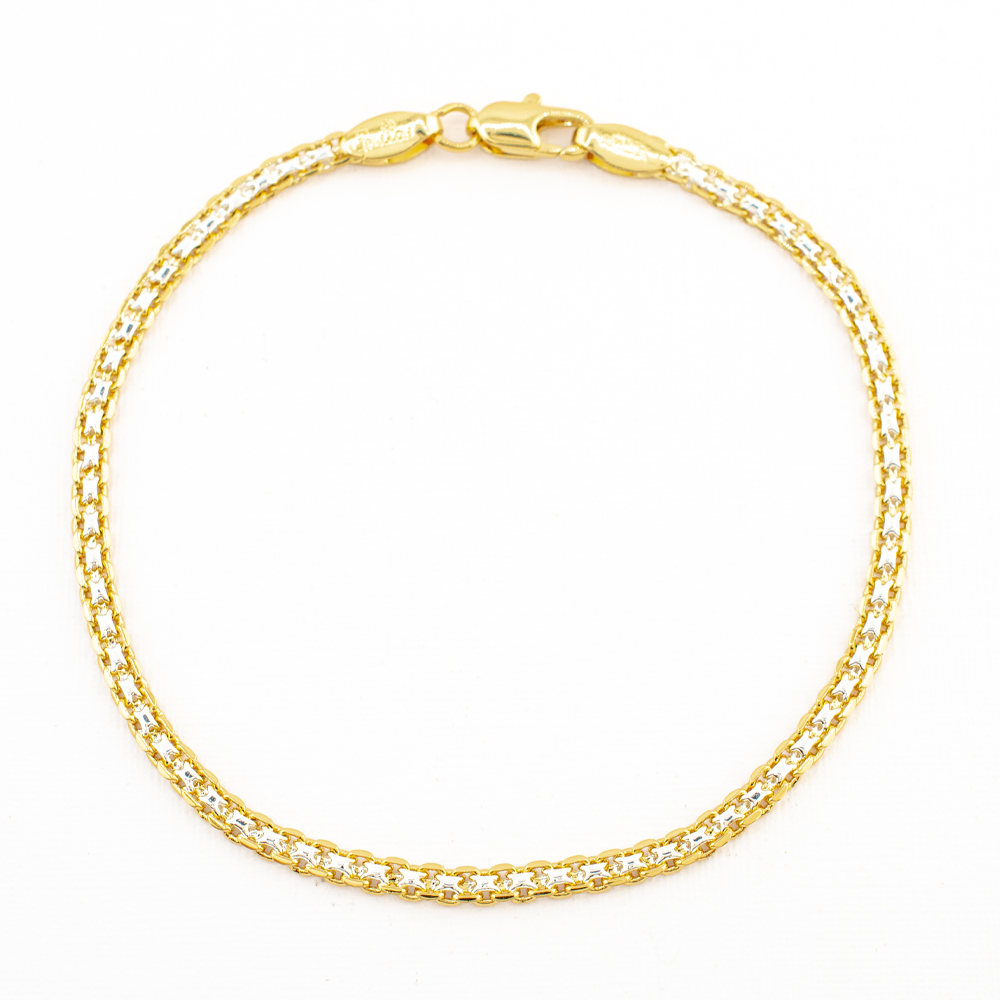 PULSERA BITONO GOLDEN CASTING
