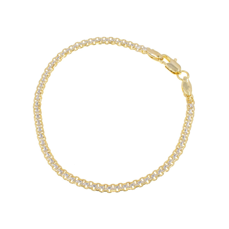 PULSERA BITONO GOLDEN CASTING