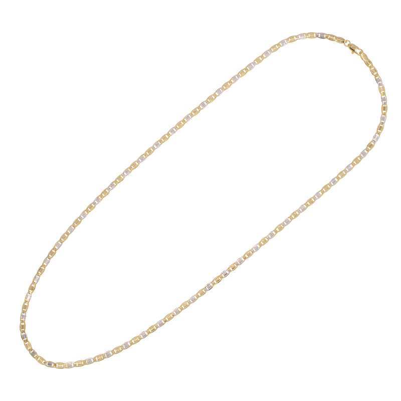 CADENA  BITONO GOLDEN CASTING