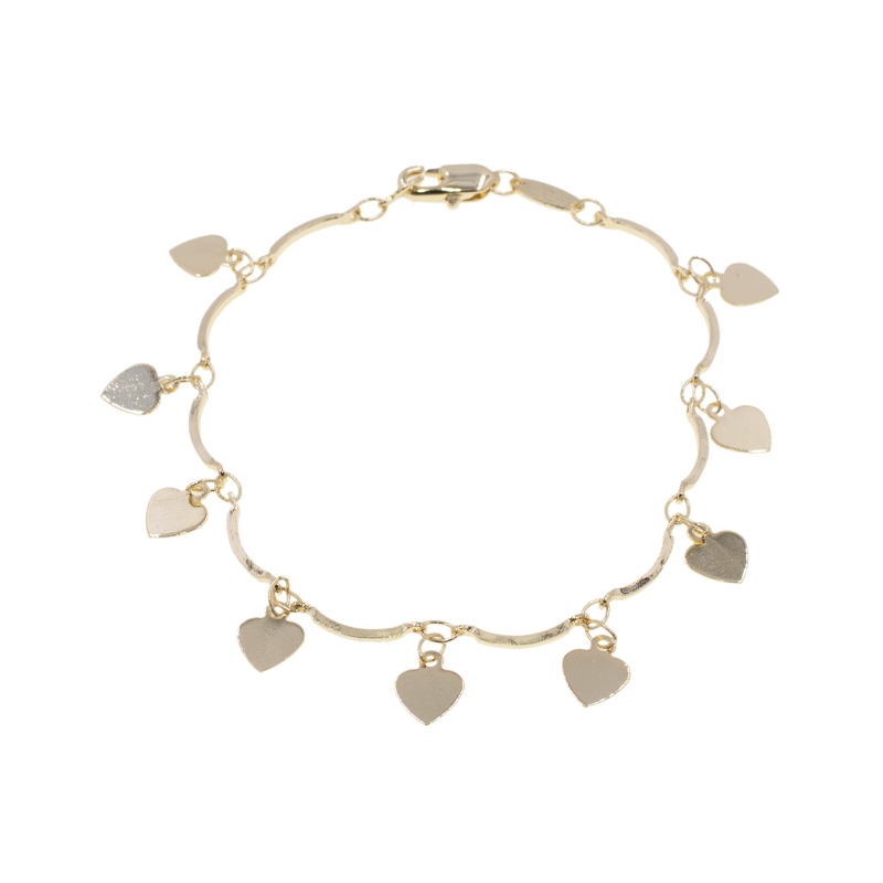 PULSERA CHAPA GOLDEN CASTING