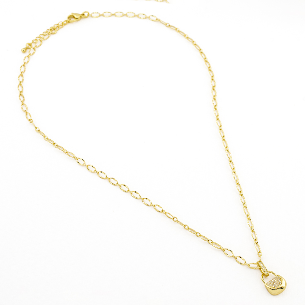 COLLAR CHAPA CRYSTIME