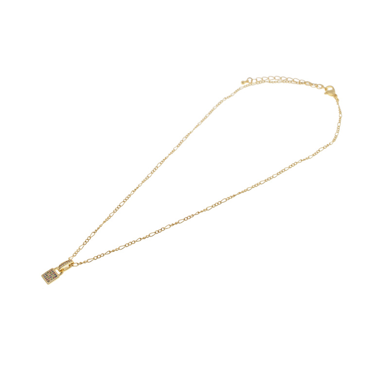 COLLAR CHAPA GOLDEN RAINBOW