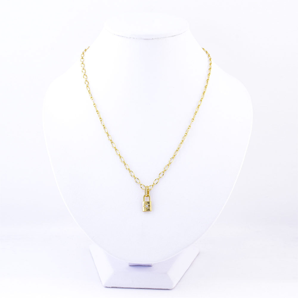 COLLAR CHAPA CRYSTIME