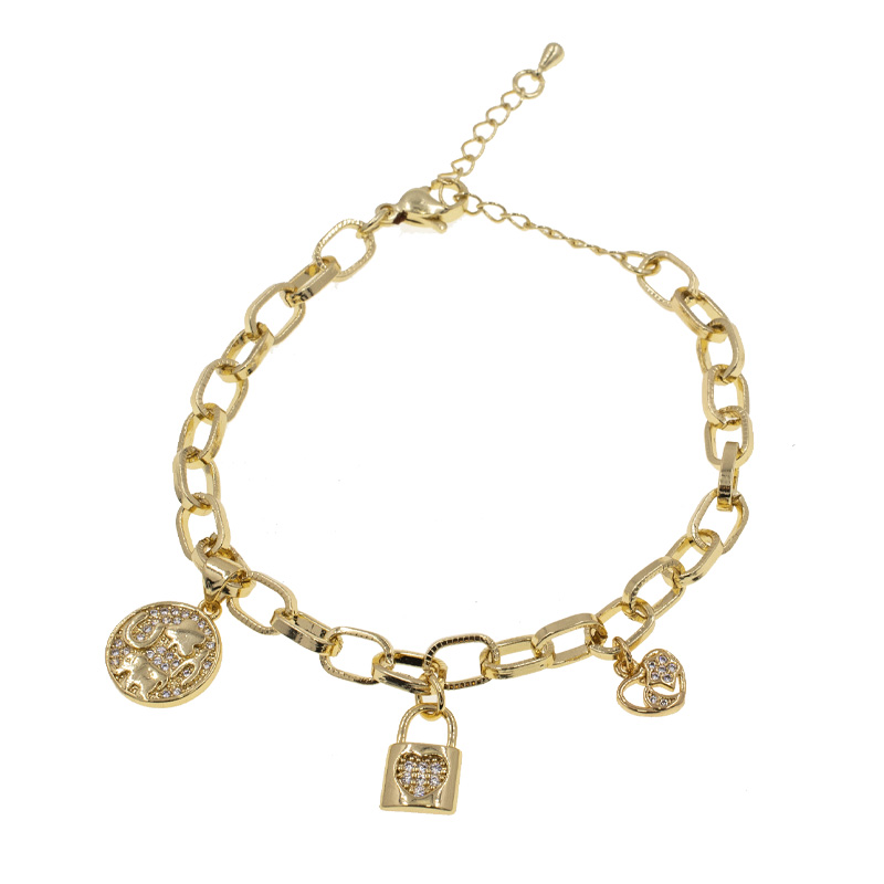 PULSERA CHAPA CRYSTIME