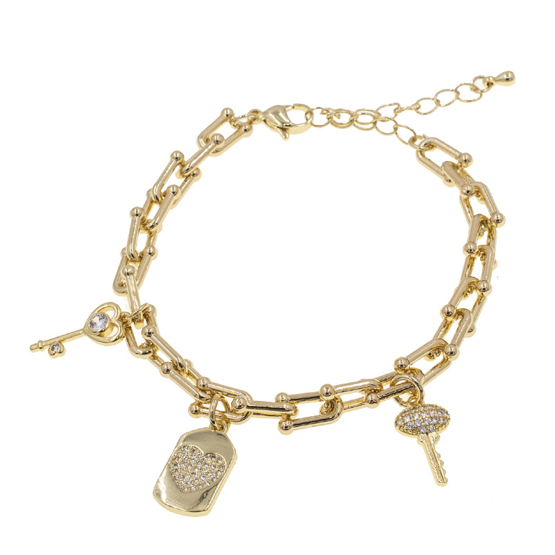 PULSERA CHAPA CRYSTIME