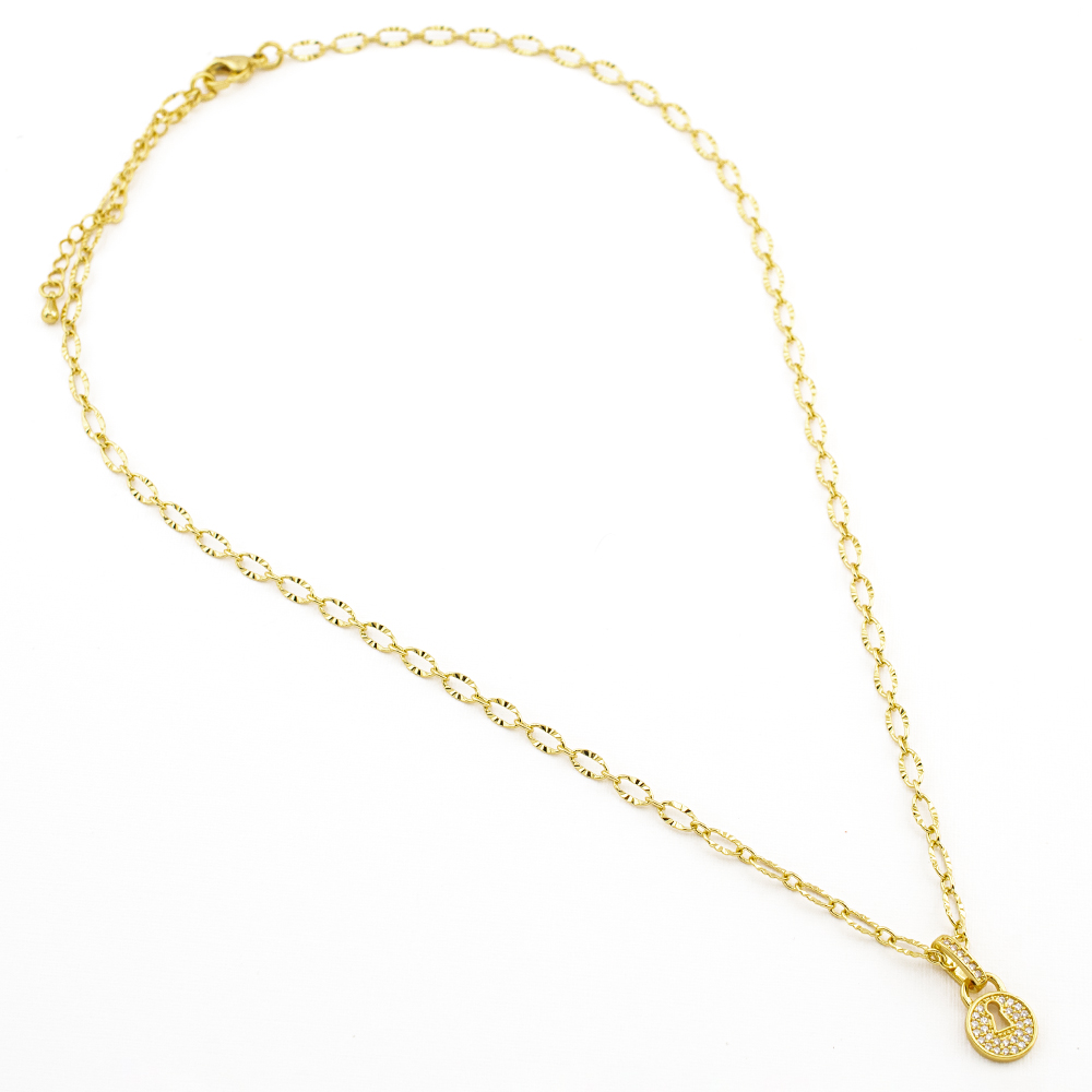 COLLAR CHAPA CRYSTIME