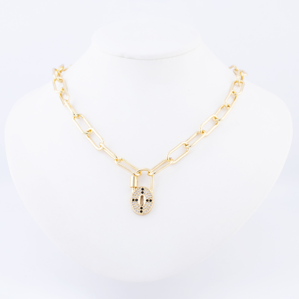 COLLAR CHAPA CRYSTIME