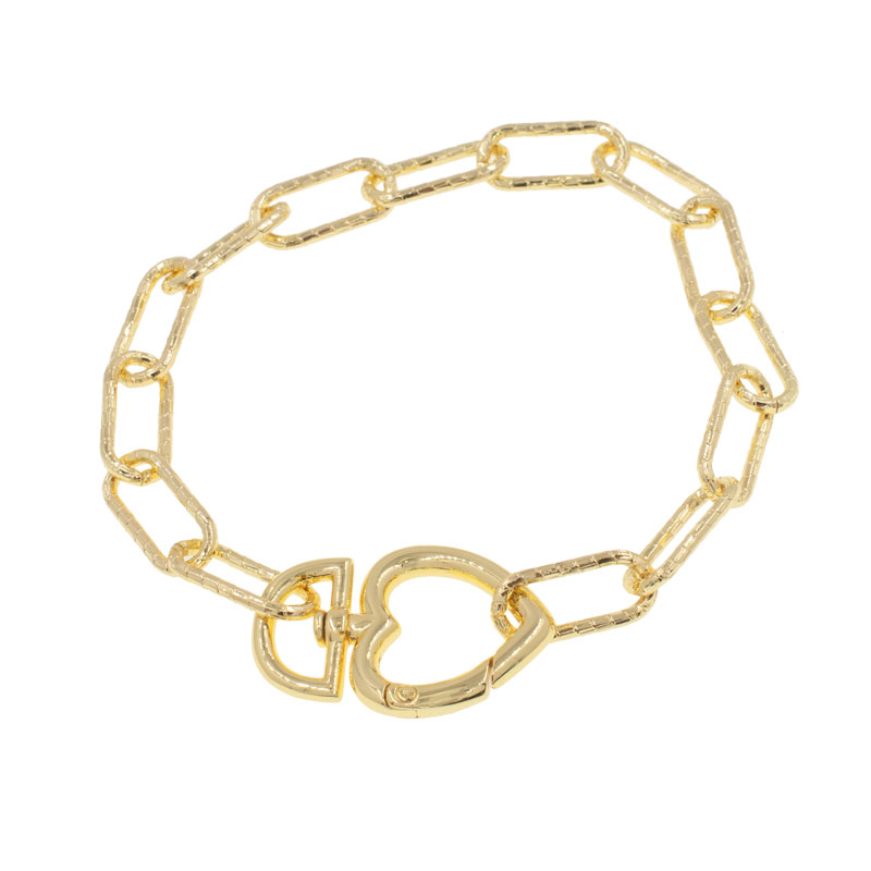 PULSERA CHAPA CRYSTIME