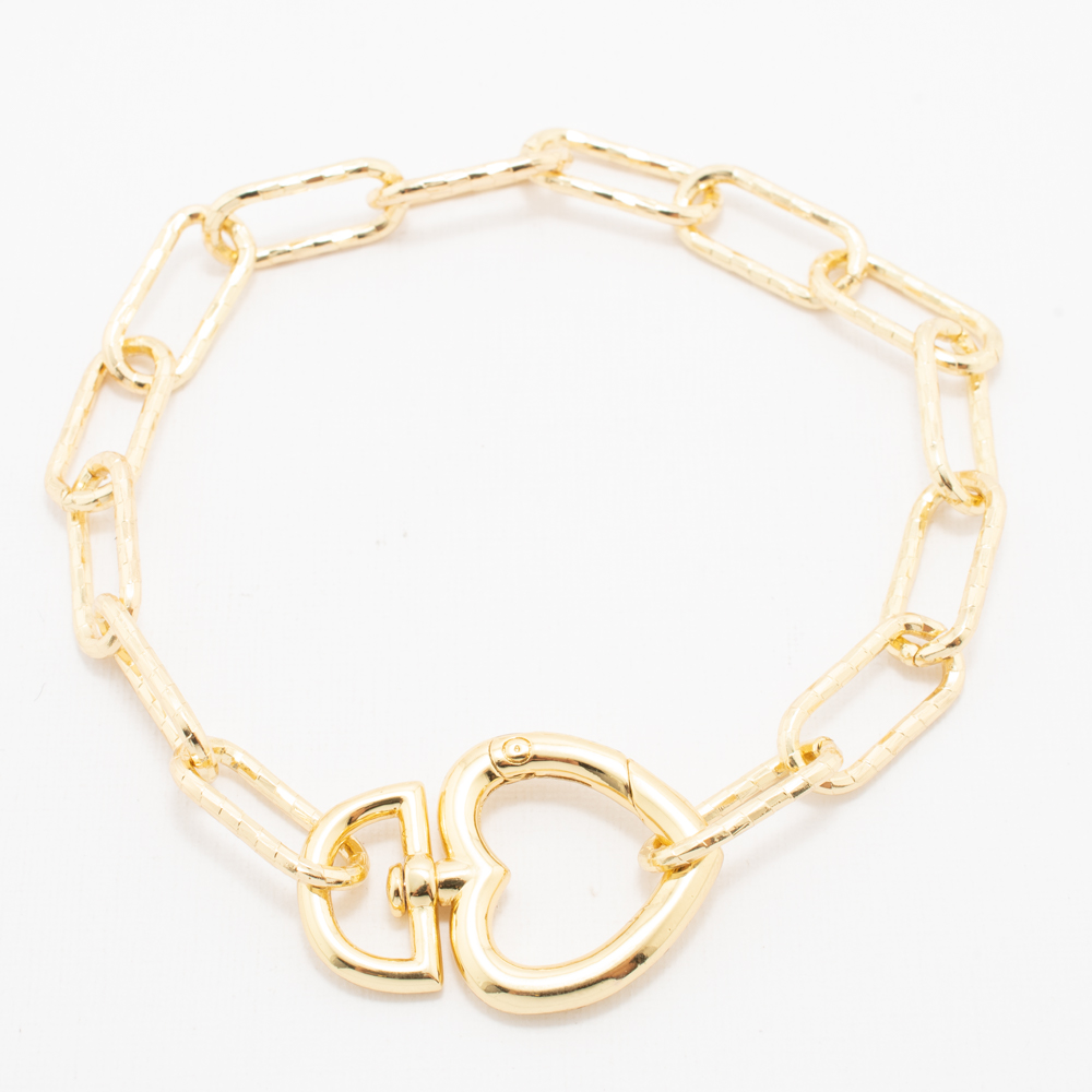 PULSERA CHAPA CRYSTIME