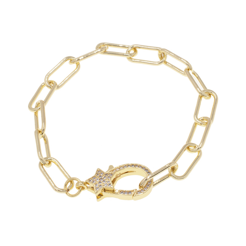 PULSERA CHAPA CRYSTIME