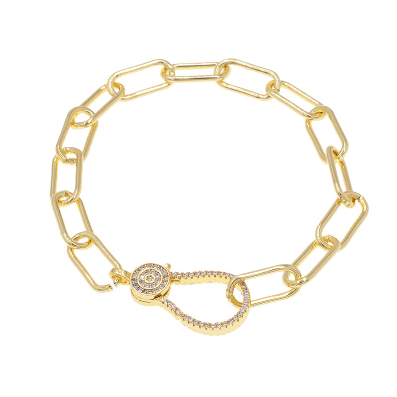 PULSERA CHAPA CRYSTIME