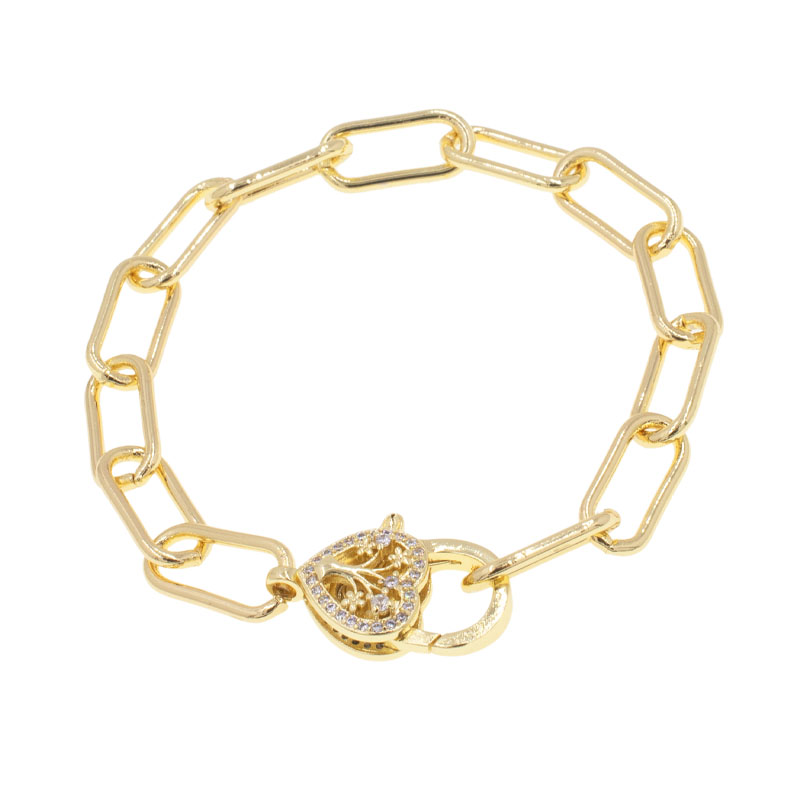 PULSERA CHAPA CRYSTIME
