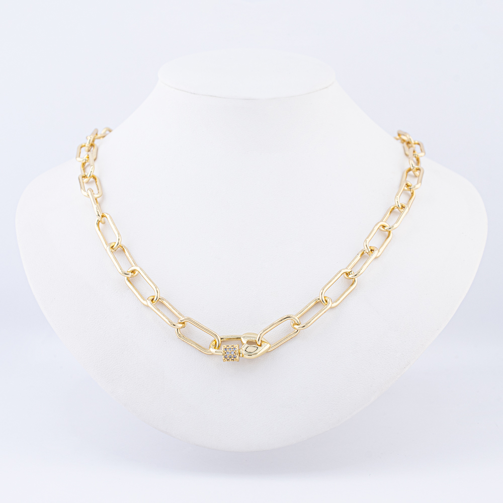 COLLAR CHAPA CRYSTIME