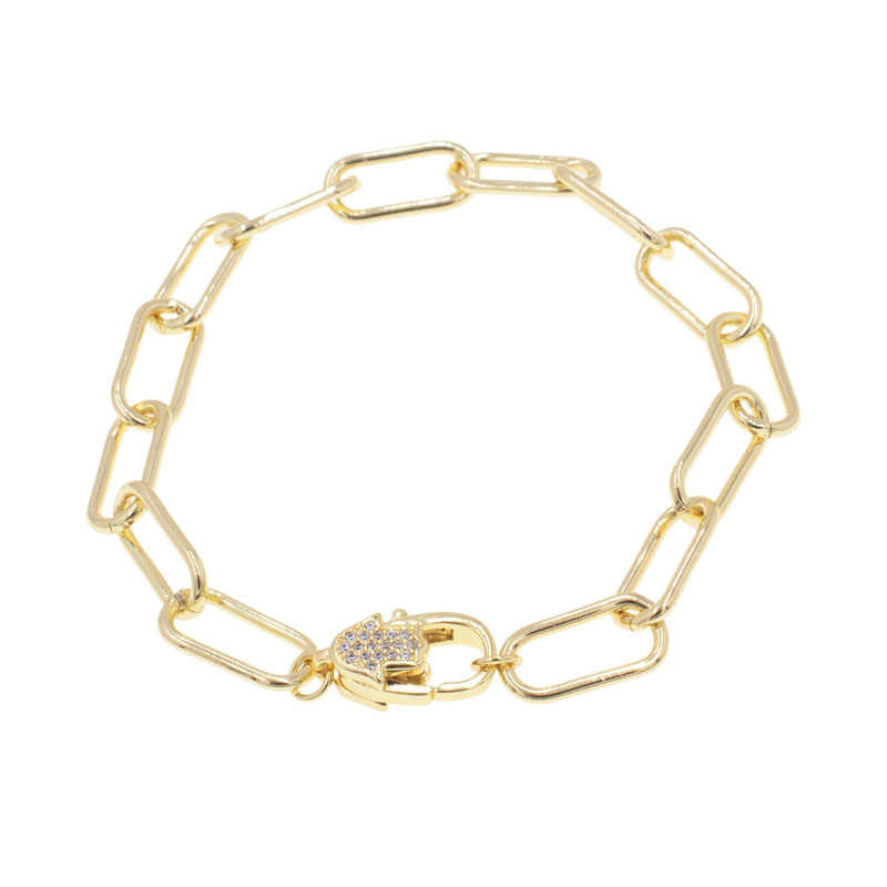 PULSERA CHAPA CRYSTIME