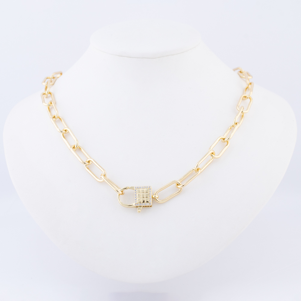 COLLAR CHAPA CRYSTIME