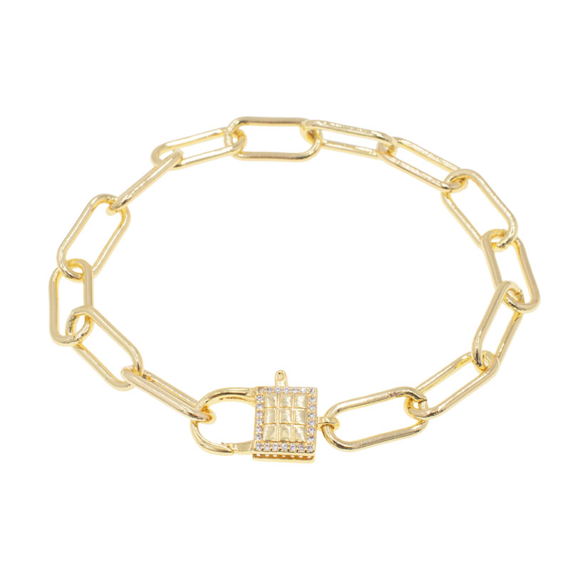 PULSERA CHAPA CRYSTIME