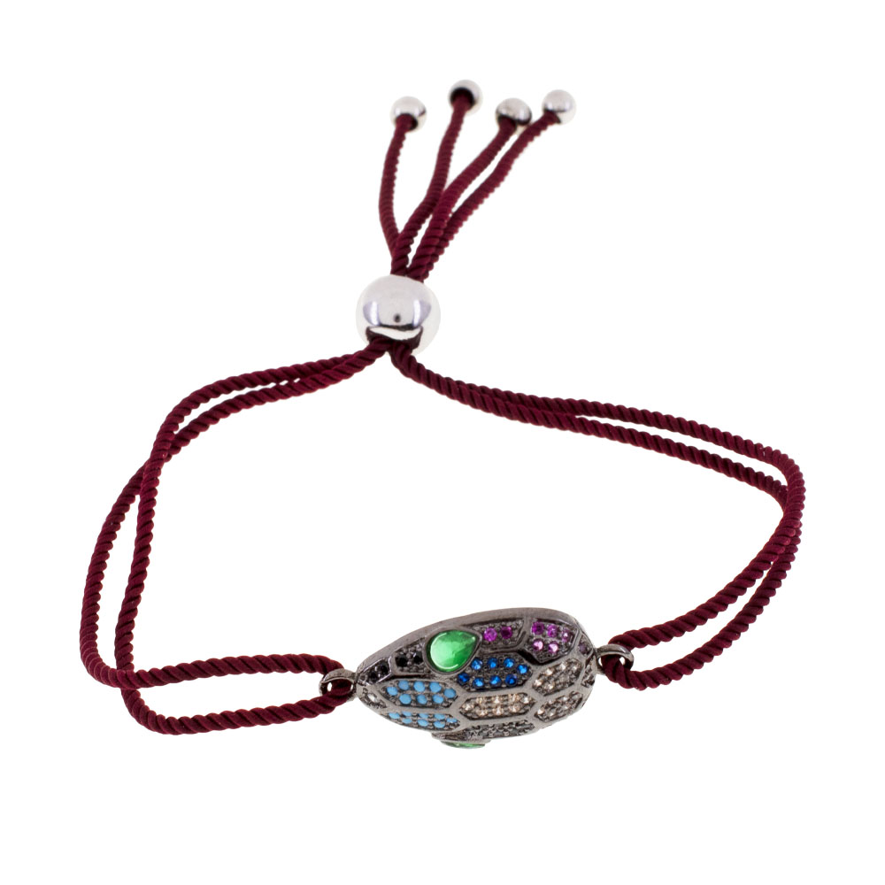PULSERA CHAPA GOLDEN RAINBOW
