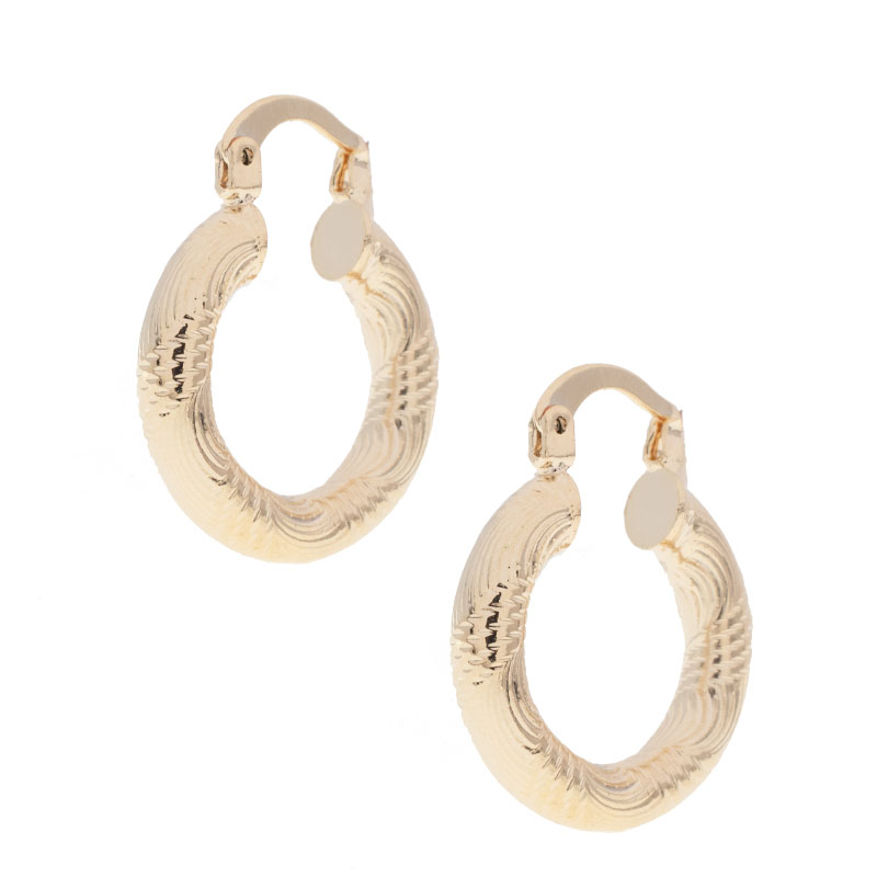 ARRACADA CHAPA GOLDEN CASTING