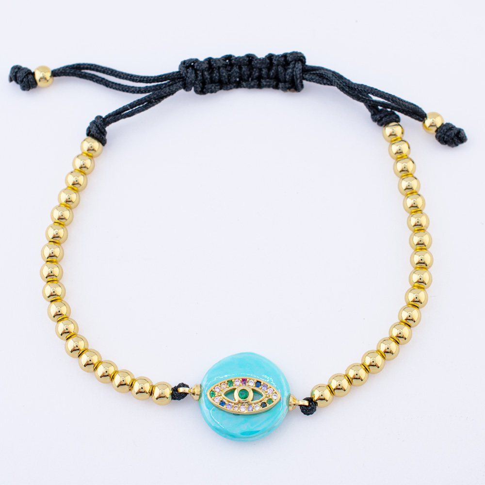 PULSERA CHAPA CRYSTIME